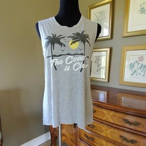 Sunshine State The Coast Is Clear Sleeveless Shirt